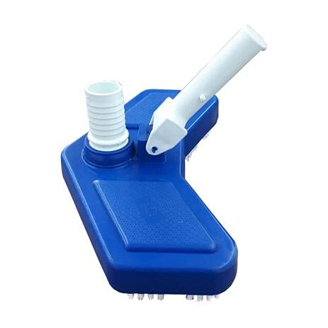 Aspirador Asa Delta com Cerdas para Piscina Brustec Lazer Azul