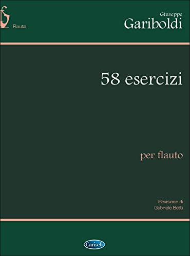  Cinquantotto esercizi per flauto