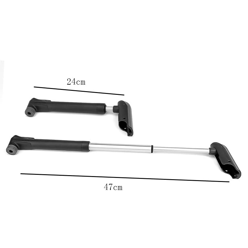 Portable Bicycle Pump Compatible Bicycle Tire Pump Bike Co2 Pump Systems Mini Bike Pump Tire Repair Kit Bike Frame-Mounted Pumps Safe Air Pump Inflatable Needle Set