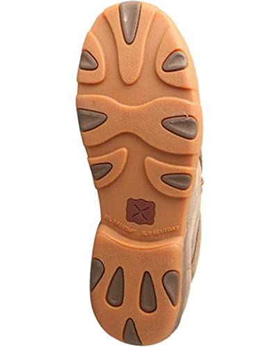 Twisted X Men's Chukka Driving Moc, Moc Toe, Bomber & Tan, 8 EEE4