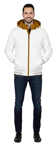 Image of Export Quality Reversible Puffer Jacket in GLD Material best for Winterwear /Hiking /Biking /Camping /Mountaineering /Fashion & Casual Wear(Control Temperature up to 3 Degree Celsius)(3C)