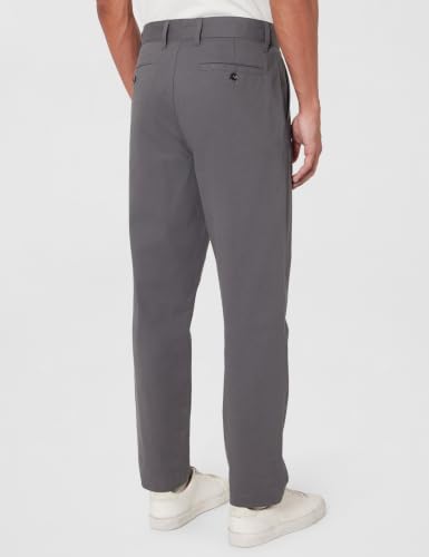Image of Amazon Brand - Symbol Men's Relaxed Fit 100% Cotton Casual Trouser | Constructed Waistband | Pants | Available in Plus Sizes