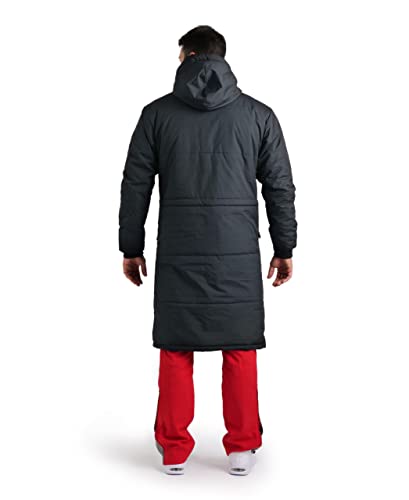 Arena Team Parka Solid, Asphalt, Xx-Large #TOP6