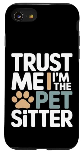 Trust Me I'm The Pet Sitter �t�@�j�[�y�b�g�V�b�^�[ �X�}�z�P�[�X iPhone SE (2020) / 7 / 8 �p