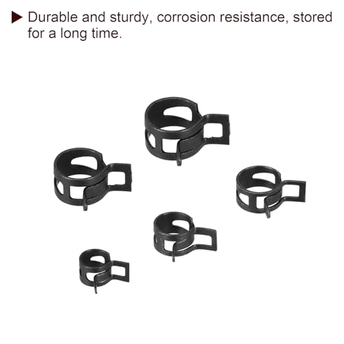 Collier de serrage pour tuyau d'air en silicone et durite de carburant basse pression