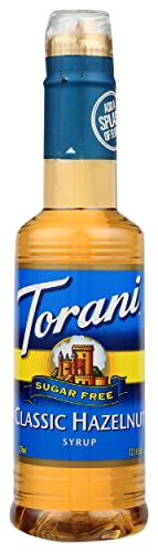 Torani Hazelnut Syrup, Sugar Free, 12.7 Fluid Ounces (Pack Of 4) - image 1