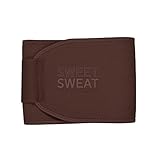 Sweet Sweat Toned Waist Trimmer for Women and Men | Premium Waist Trainer Belt to 'Tone' Your Stomach Area (Terra, X-Large)