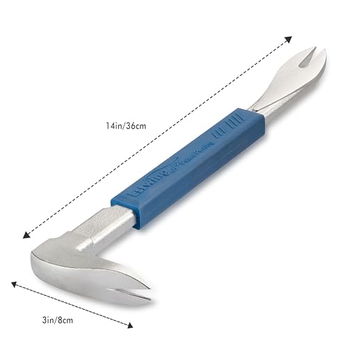 ESTWING Pro Claw Nail Puller - 14" Pry Bar with Forged Steel Construction & No-Slip Cushion Grip - PC360G - Image 3