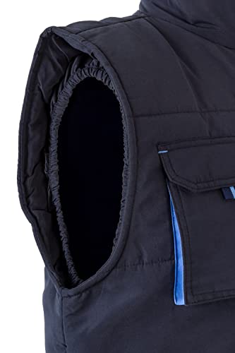 Chaleco acolchado Velilla 205902 multibolsillos bicolor para invierno y abrigo 3