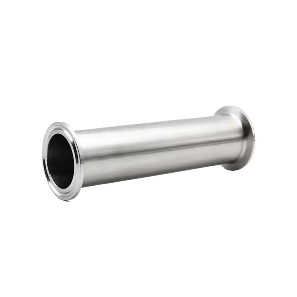 Yjqhody One Color 304 Fitting Od50.5mm Ferrule Ss304 Stainless Steel Tubing, 1.5 Inch 38Mm 200Mm Sanitary Spool Pipe Fittings, Distillation Tube