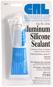 Aluminum Silicone Sealant in 3 Fl. Oz. Squeeze Tubes