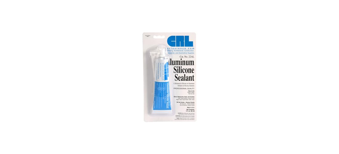 Aluminum Silicone Sealant in 3 Fl. Oz. Squeeze Tubes