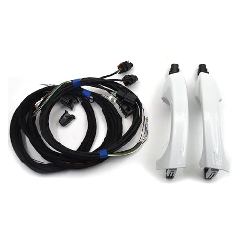Compatible for VW MQB Golf MK7 Touran Jetta T-ROC Car Rear KESSY Door Handle&Cable Keyless Entry