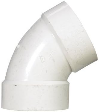 ELBOW 60 PVC DWV 4" HXH