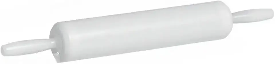 Rolo Abrir Massa Maciço Pesado 40cm, Ideal Para Pão E Pizza Na Cozinha