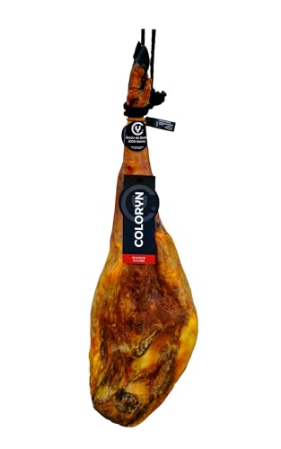 COLORYN | Jamón de Bellota 100% Ibérico Loncheado | Raza Pura Ibérica | Peso 7,00-7,50 kg | Recién Cortado para Máxima Frescura