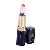 OUNONA Lápiz Labial Térmico Que Cambia Color Hidratante 1 Unidad Tamaño Estándar para Mujeres Efecto Resistente al Agua Maquillaje Labios Brillo Adaptativo para Uso Diario