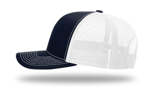 Image of Richardson 112 Trucker Hat - Premium Blank Baseball Cap, Adjustable Snapback Hat - Structured Six Panel Richardson Blank Hats