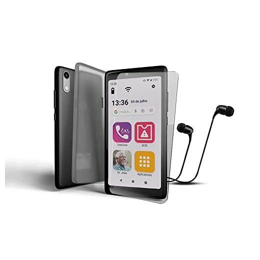 Celular ObaSmart Conecta 4G 32GB fácil de usar Obabox