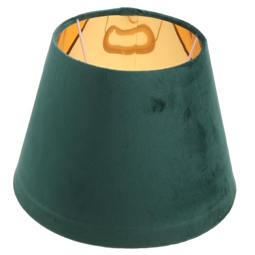 UKCOCO Pantalla De Lámpara Sencilla y Delicada Cubierta Creativa Para Lámpara De Mesa Pantalla De Exquisita Forro De Tela Dorado Para Decoración De De Mesa