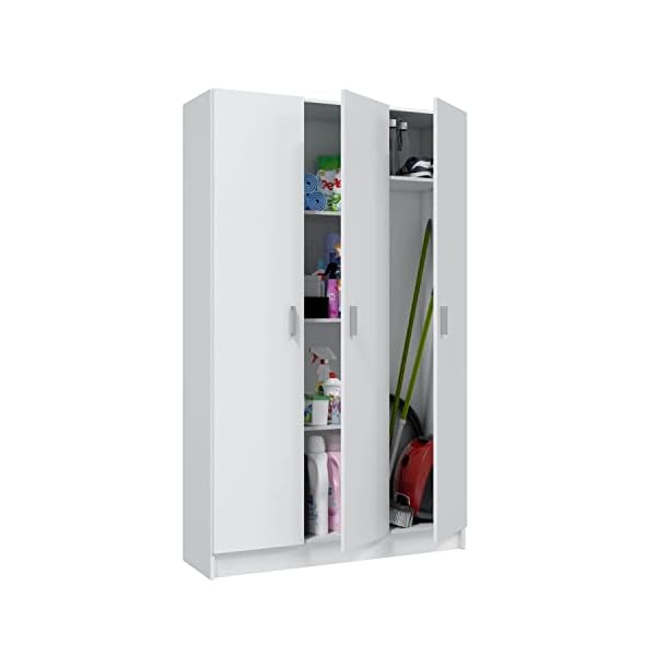 Habitdesign-Armario-Multiusos-3-Puertas-Acabado-en-Color-Blanco-Mate-Medidas-109-cm-Ancho-x-180-cm-Alto-x-37-cm-Fondo