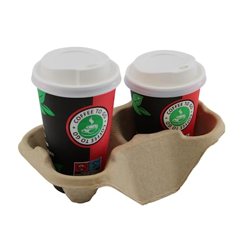 Becherhalter für 2 Becher, Pappe, grau - GmbH, 32,99 Becherhalter für 2 Becher, Pappe, grau - GmbH, 32,99