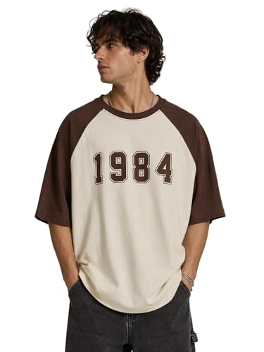 Image of ColorChakra Oversized Tshirt for Mens Down Shoulder Loose fit t-Shirt Men Oversize t-Shirt M to 4XL