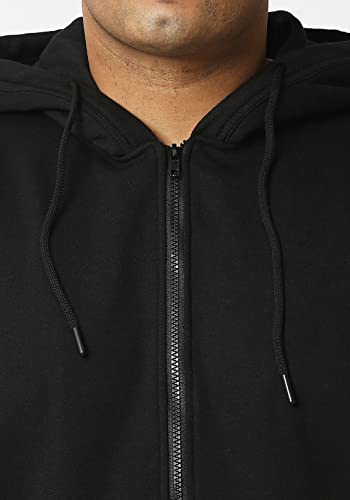 Image of Wear Your Opinion Men's Plus Size Fleece Zipper Hoodie Jacket