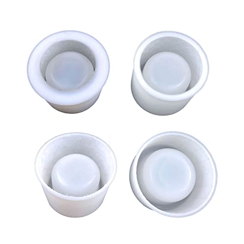 Moule cylindrique en silicone pour pot de fleurs et objets en béton ou résine époxy - 2