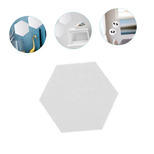 Garneck 12pcs Paneles Acústicos Hexagonales Grandes de Fieltro Auto-adhesivos para Absorción de Sonido Decoración para Hogar, Oficina y Escuela miniatura 7