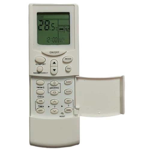 Image of Upix AC Remote No. 249 (No Backlight), Compatible /Replacement for Panasonic AC Remote Control (Exactly Same Remote Will Only Work)