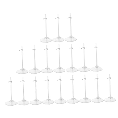 ifundom 2sets Doll Accessories 36 Stands Toy Stands Display Racks Show 18pcs*2
