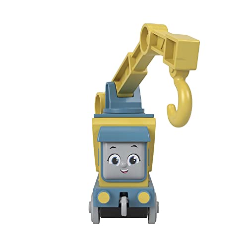 Fisher-Price Thomas & Friends Carly the Crane Vehicle die-cast push-along toy rail vehicle for preschool kids ages 3+ - Image 6