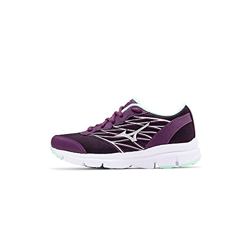 Tênis Mizuno Dynasty Junior, Criança Unissex, Roxo/Verde, 34