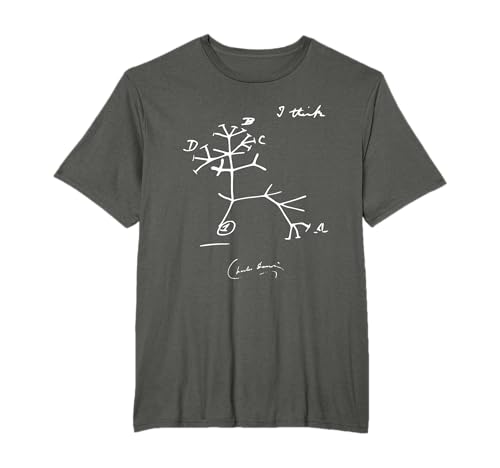 Darwin Árbol de la vida, creo, Charles Darwin Camiseta