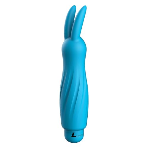 Bullet ABS Sofia turquoise avec manche en silicone et ses 10 vitesses vibrantes