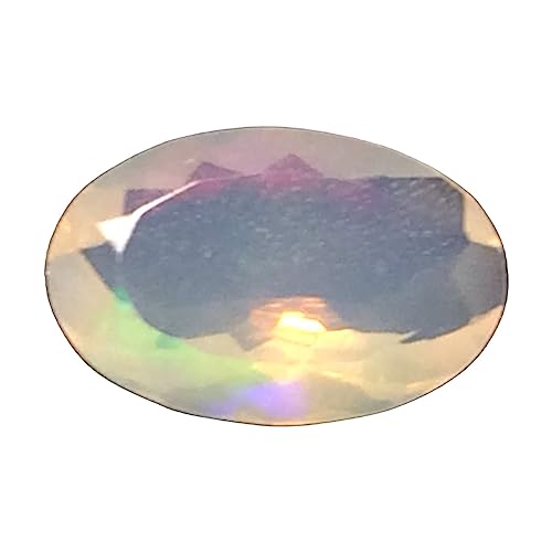 Opale éthiopienne 9x12mm pierre taillée ovale de 1,85 cts PUSSG36