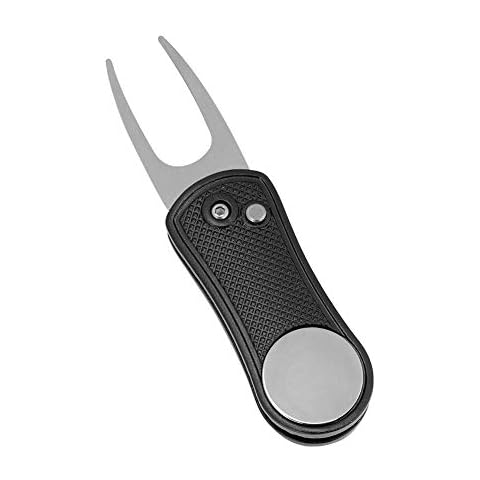 Pitchgabel Golf Klappbar, Golfball Marker Faltendes Divot Reparatur Werkzeug Cover