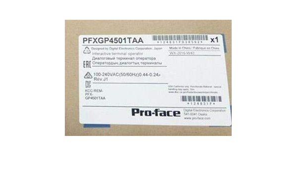 値下げ】 新品 Pro-face PFXGP4501TAD プログラマブル表示器236 ...