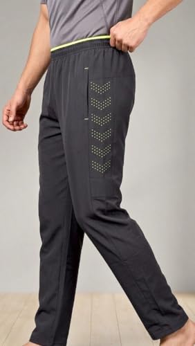 Image of Prince Sports Men's Chevron Pattern Track Pant | Sports, Gym & Casual Wear Lower for Men