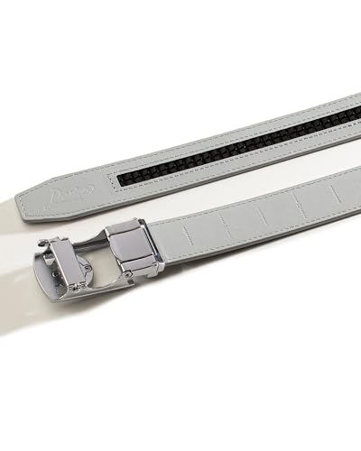 Image of Dartee Men's Golf Belt - Leather Ratchet Belt with Ball Marker, One-Size Adjustable Fit, Course and Casual Wear