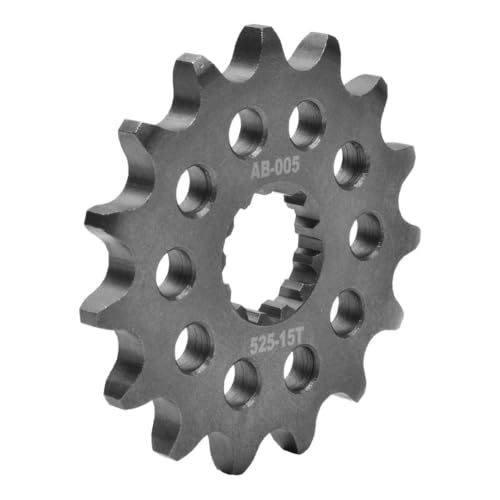 Chaîne 525 pignons 15 45 dents usinage de précision pour SV650