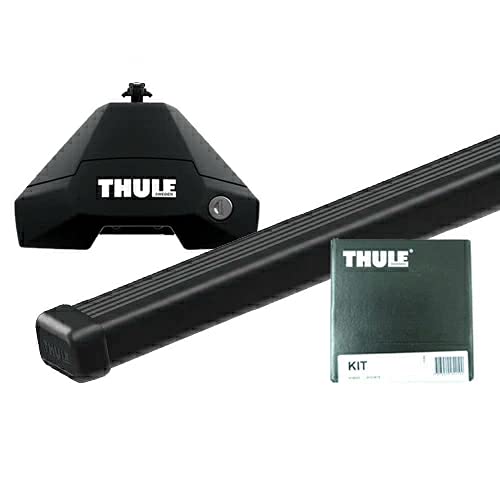 THULE スーリー ルーフキャリア取付4点セット トヨタ 210系 カローラツーリング (ダイレクトルーフレール付き)用 トヨタ カローラツーリング  ダイレクトルーフレール付き 型式(ZWE21#:ZRE21#:NRE21#) 年式(2019年9月-) THULE(スーリー) ベースキャリアセット  TH7106 ... THULE スーリー ルーフキャリア車両一台分セット トヨタ 210系 カローラツーリング (ダイレクトルーフレール付き)用