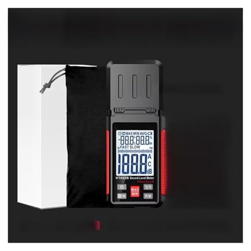 HT602 騒音計ポータブル SPL メーター 30dBA に 130dBA 騒音量測定器デシベルメーター(HT602B)