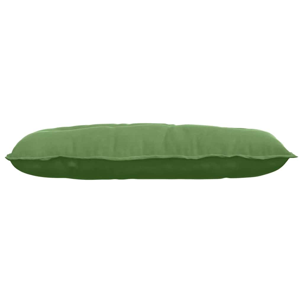 Cojín de respaldo verde claro 100 x 50 cm de pana con relleno de poliéster, funda extraíble, cojín ergonómico de lectura para sofá, cama, oficina, relax y apoyo postural