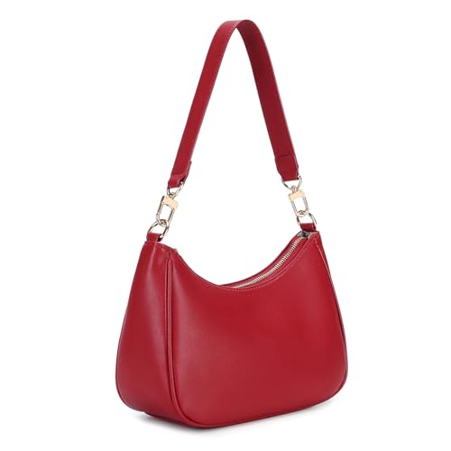 Image of CYHTWSDJ Shoulder Bags for Women, Cute Hobo Tote Handbag Mini Clutch Purse with Zipper Closure
