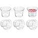 Belle Vous Votivkerzenhalter (6 STK) – Transparente Glas Teelichthalter, Kerzenhalter für Teelichter – Je 4,5 x 4,5 cm - Windlicht Glas Kerzengläser für Hochzeit, Party, Wohnaccessoire, Tischdeko Glas günstig Kaufen-Belle Vous Votivkerzenhalter (6 STK) – Transparente Glas Teelichthalter, Kerzenhalter für Teelichter – Je 4,5 x 4,5 cm - Windlicht Glas Kerzengläser für Hochzeit, Party, Wohnaccessoire, Tischdeko