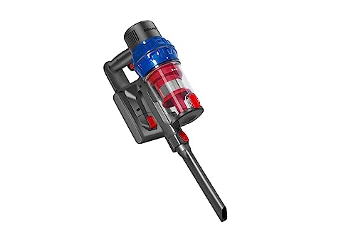 Swiss Pro+ Staubsauger Akku - kabellos Akkustaubsauger - Auch als Handstaubsauger Akku - Vakuumgrad: 18KPA - 250W Akkusauger kabellos - Kunststoff - Blau - 0,8L – Bild 4