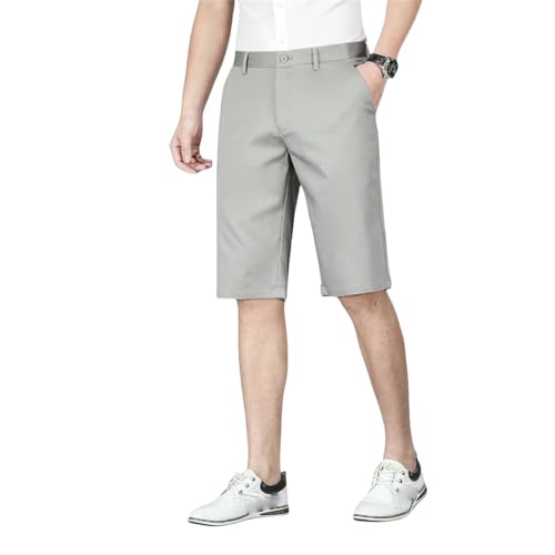 Short d'été en tencel pour homme ample et léger à 5 poches