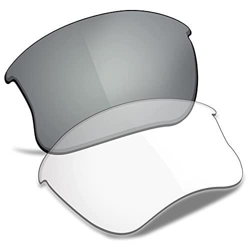 Image of Polarized Replacement Lenses & Rubber Kits for Oakley Flak Jacket XLJ OO9009 Sunglass